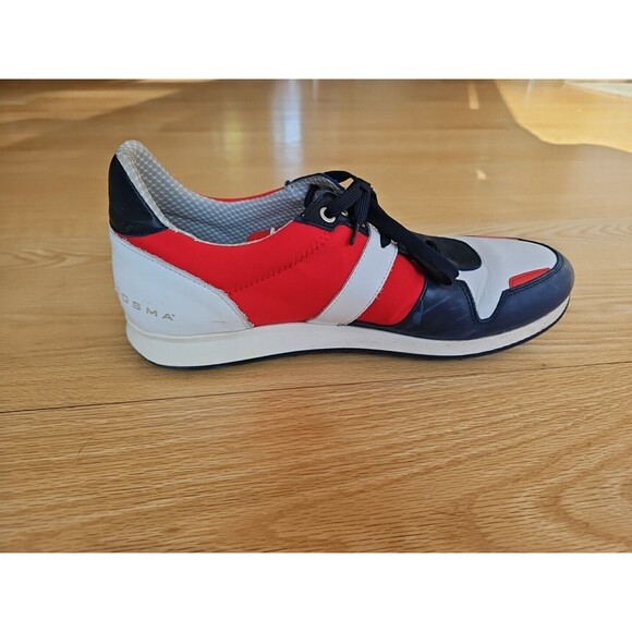 Duca Del Cosma Energy Golf Shoes/cleats, Mens Size 14 Red, Blue White Euc - Picture 7 of 13